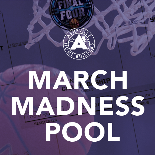 2021 March Madness Pool Winner Builders Association of the Blue Ridge Mountains