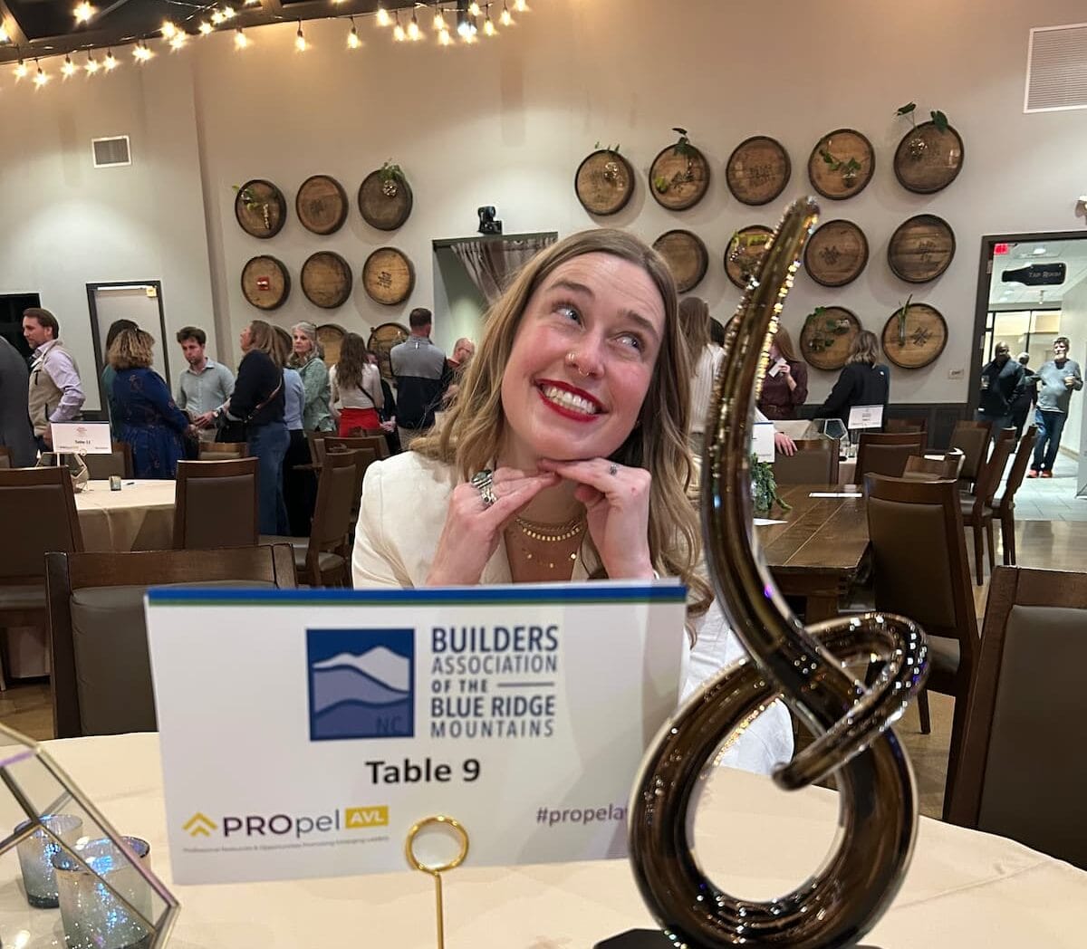 Megan Carroll PROpel Awards