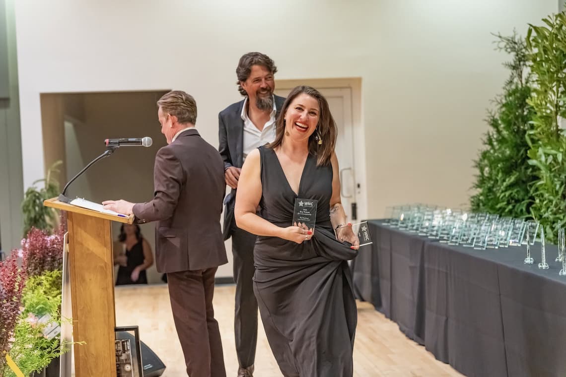 2026 Awards Gala - WNC Stars awards recipient